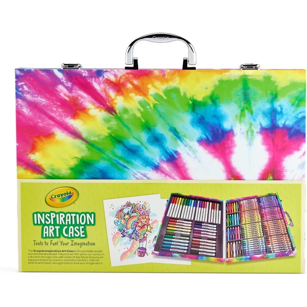 Inspiration Art Case Coloring Set - Tie-Dye 140ct, Art Supplies Set For Kids, Tr - Picture 5 of 11